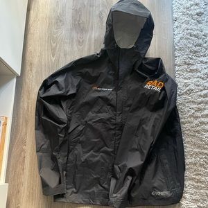 Outdoor research rain shell jacket
